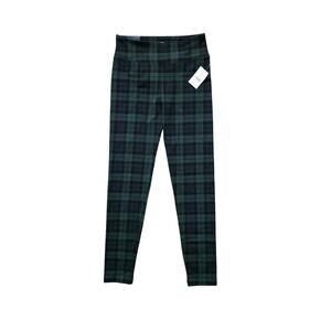 J Crew Blackwatch Plaid Everyday Leggings Women XS Full Length NWT